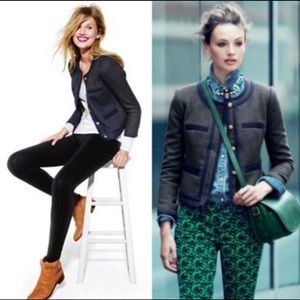 J. Crew Lady Jacket in Double-Serge Wool